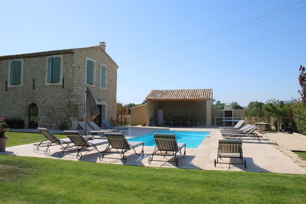 Villa Mas En Campagne Mallemort Exterior foto